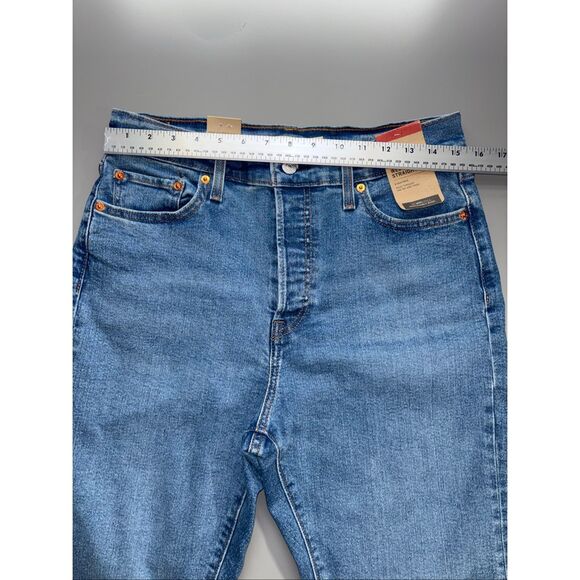 Levi’s wedgie straight high rise button fly jeans size 31 new - Picture 7 of 15